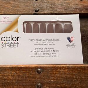 Color Street Creamy Gray Nail Polish Strips - RETIRED - Berlin it to win it